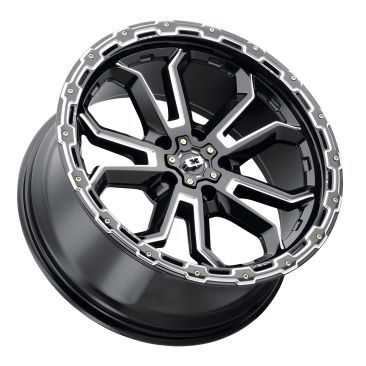 Vision Off Road 405 Korupt  Gloss Black Milled