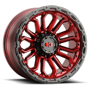 Vision Off Road 405 Korupt  Red Black Lip