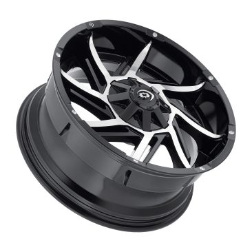 Vision Off Road 422 Prowler  Gloss Black Machined Face