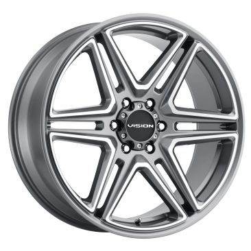 Vision 476 Wedge  Gunmetal w Machined Face