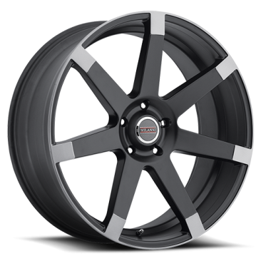 Vision 9042 Sultan  Matte Black Gray Tinted
