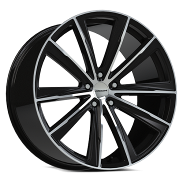 Vision SPLINTER  Gloss Black Machined Face