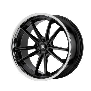 Asanti Black ABL-23 SIGMA  Gloss Black W/ Chrome Lip