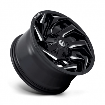 Fuel D753 REACTION  Gloss Black Milled