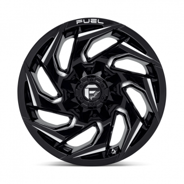 Fuel D753 REACTION  Gloss Black Milled