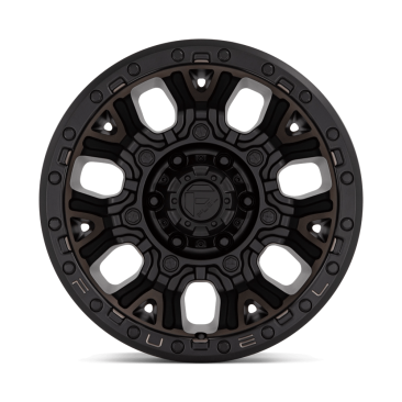 Fuel D824 TRACTION  Matte Black W Double Dark Tint