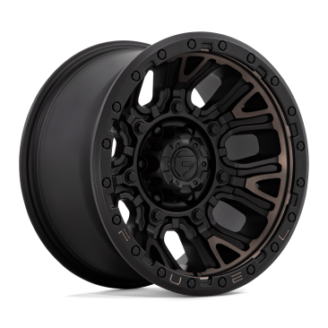 Fuel D824 TRACTION  Matte Black W Double Dark Tint