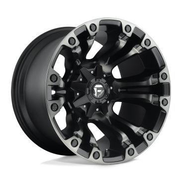 Fuel D851 VAPOR  Matte Black Gray Tinted