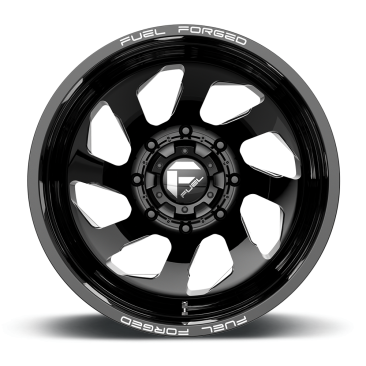 Fuel DD39 FF39D  Gloss Black Milled