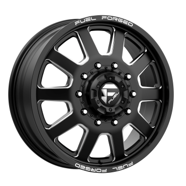 Fuel Forged DE09 FF09D  Black Milled