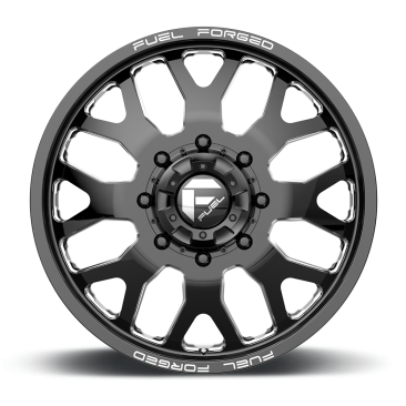 Fuel Forged DE19 FF19D  Gloss Black Milled