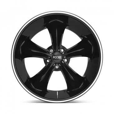 Foose F104 LEGEND  Gloss Black Milled