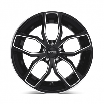 Foose F150 OUTCAST  Gloss Black Milled