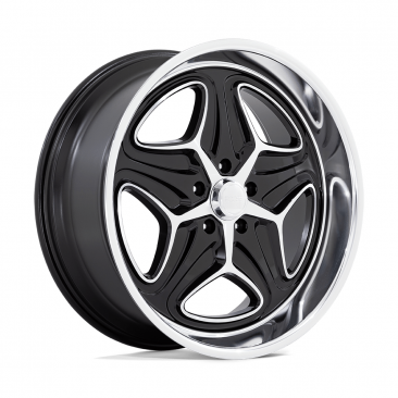 Foose F171 MERLOT  Gloss Black Machined