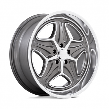 Foose F172 MERLOT  Machined Gunmetal
