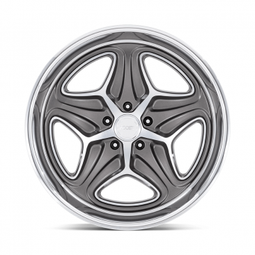 Foose F172 MERLOT  Machined Gunmetal