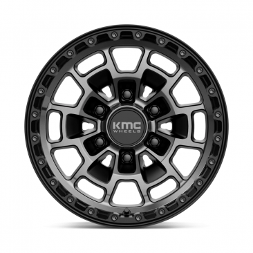 KMC KM718 SUMMIT  Black Gray Tinted