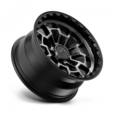 KMC KM718 SUMMIT  Black Gray Tinted