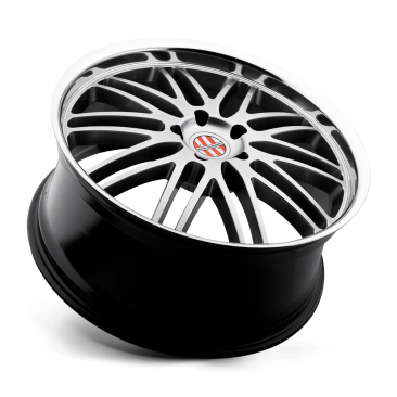 Victor Equipment Porsche LEMANS  Gloss Black w Machined Lip