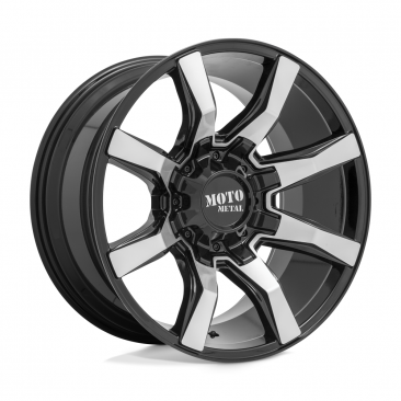 Moto Metal MO804 SPIDER  Gloss Black Machined