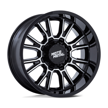 Moto Metal MO810 LEGACY  Gloss Black Machined