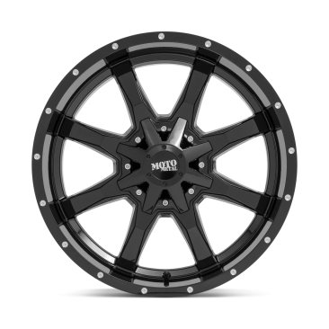 Moto Metal MO970  Gloss Black W/ Spot Milled Lip