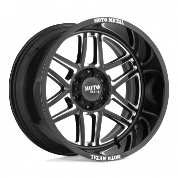 Moto Metal MO992 FOLSOM  Gloss Black Milled