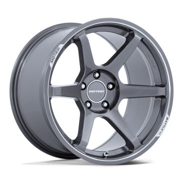 Motegi Racing MR160 BATTLE VI  Gloss Gunzilla W/ Machined Lip