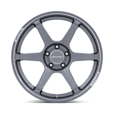 Motegi Racing MR160 BATTLE VI  Gloss Gunzilla W/ Machined Lip