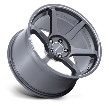 Motegi Racing MR160 BATTLE VI  Gloss Gunzilla W/ Machined Lip