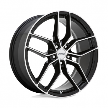 Petrol P5C  Machined Black