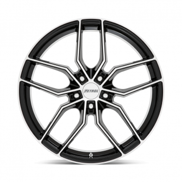 Petrol P5C  Machined Black