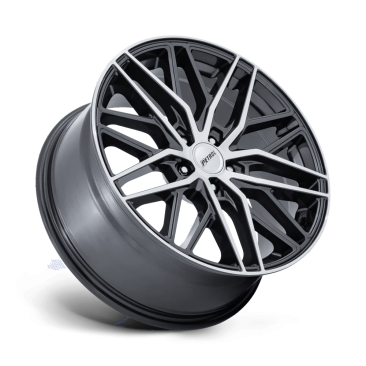 Petrol PE004 P3E  Gloss Gunmetal W/ Brushed Machined Face
