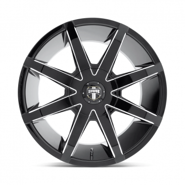 DUB S109 PUSH  Gloss Black Milled