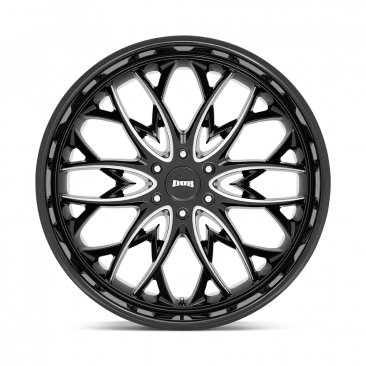 DUB S263 OG  Gloss Black Milled