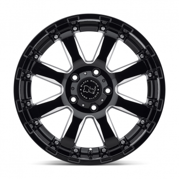 Black Rhino SIERRA  Black Milled Spoke