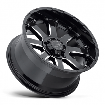 Black Rhino SIERRA  Black Milled Spoke