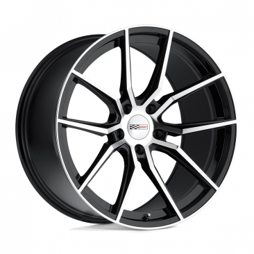 Cray Corvette SPIDER  Gloss Black Machined
