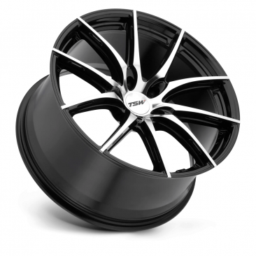 TSW SPRINT  Gloss Black Machined