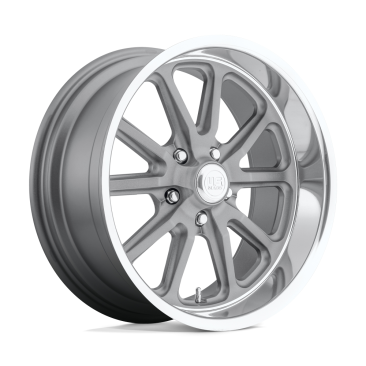US Mag U111 RAMBLER  Textured Gray W/ Diamond Cut Lip