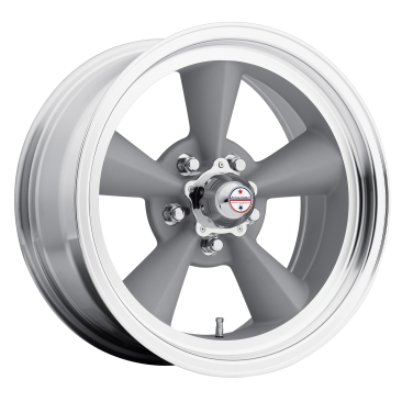 American Racing VN309 TT O  Vintage Silver W/ Machined Lip