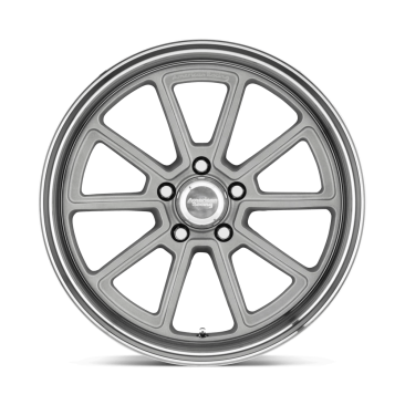 American Racing VN510 DRAFT  Vintage Silver W/ Diamond Lip