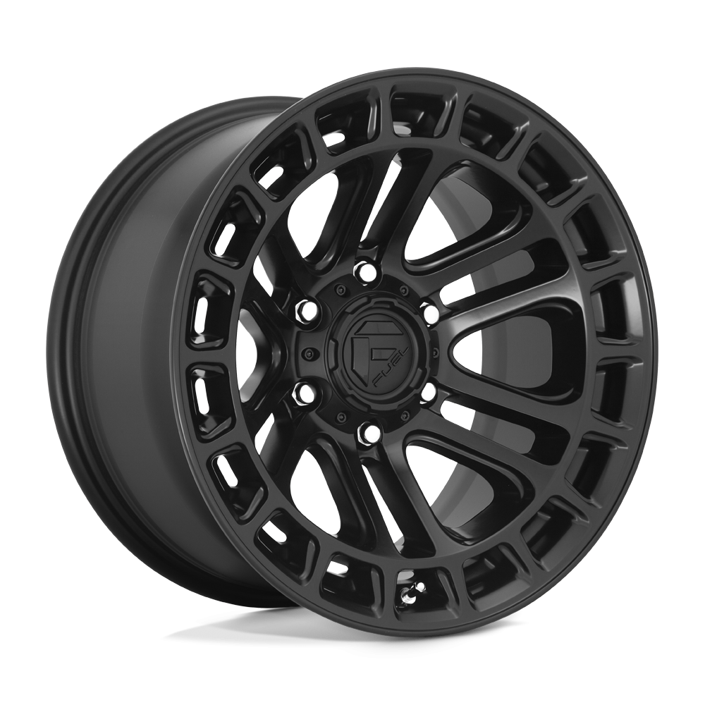 Fuel Wheel D718 HEATER Matte Black - 20x10 - 6x139.7 Bolt Pattern - -18 Offset Rims